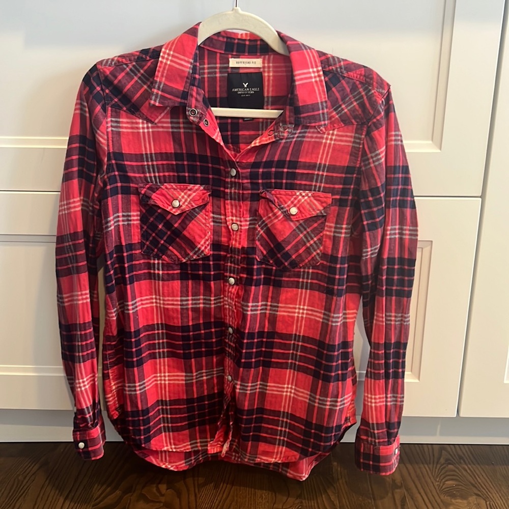 AE Snap Button Flannel